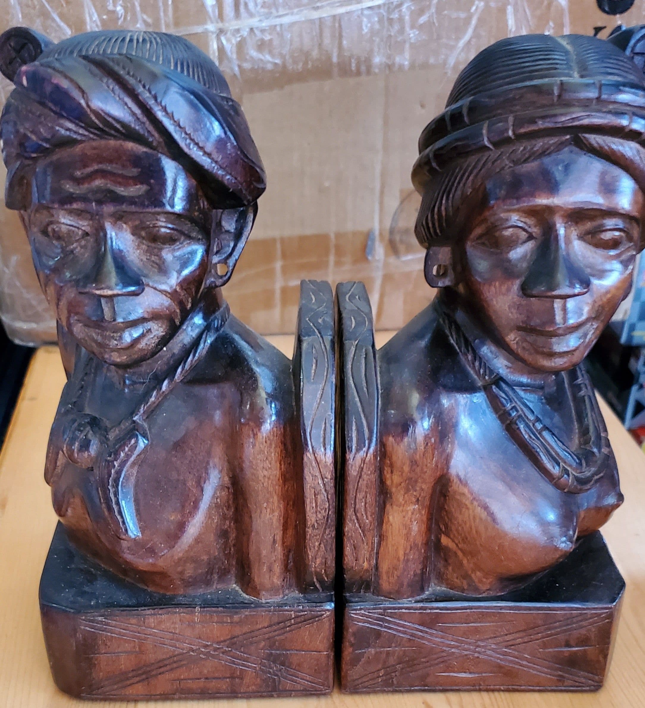 Wooden Bookends - View 1 of 2