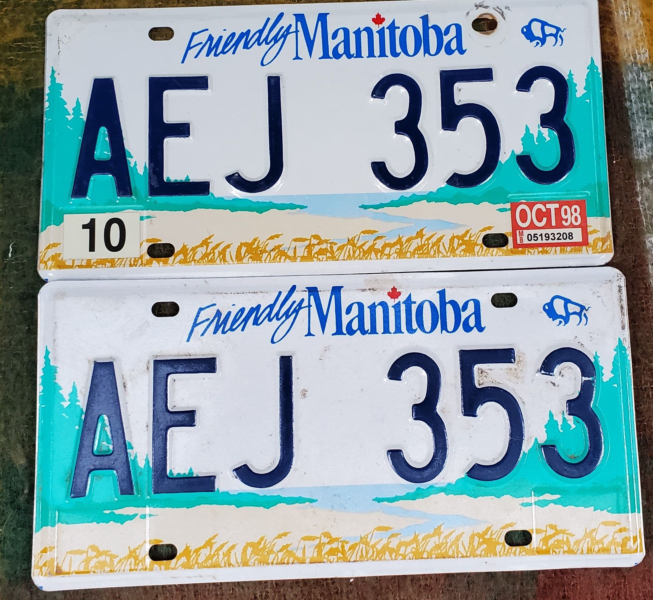 Manitoba Plates