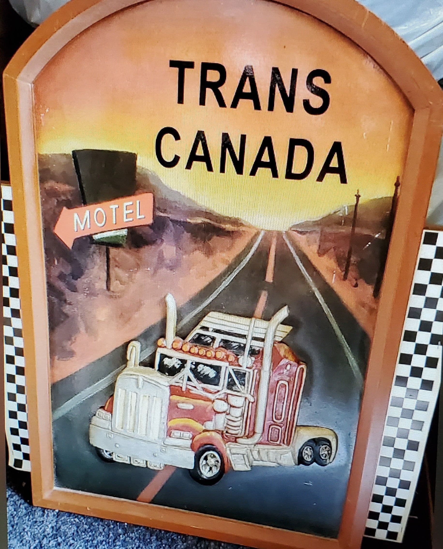 Wooden Display Sign